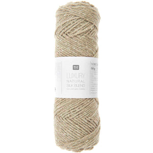 Luxury Natural Silk Blend Wolle 50% Seide 30% Wolle 20% Baumwolle 50g / 115m