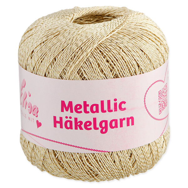 Elisa Metallic Häkelgarn metalisiert 50g 270m