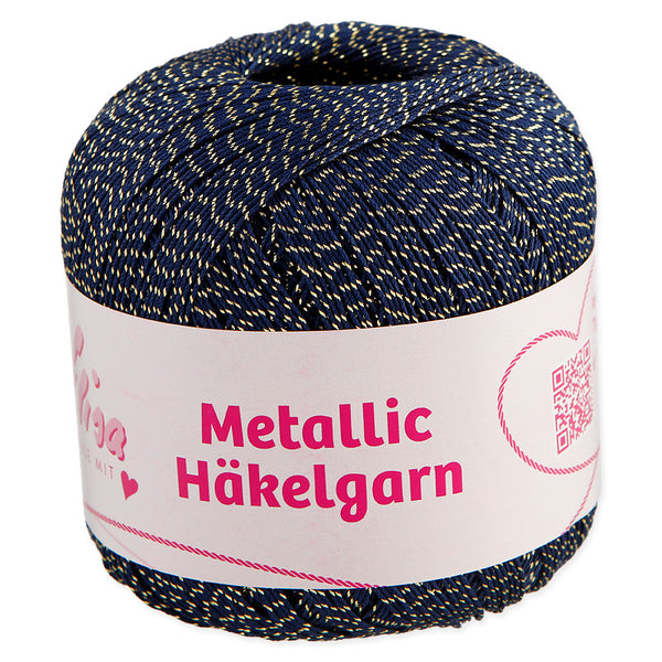 Elisa Metallic Häkelgarn metalisiert 50g 270m