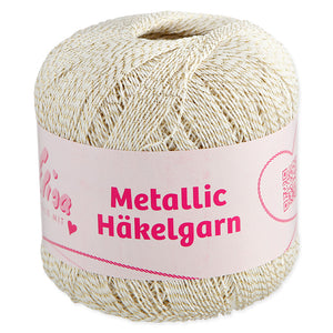 Elisa Metallic Häkelgarn metalisiert 50g 270m