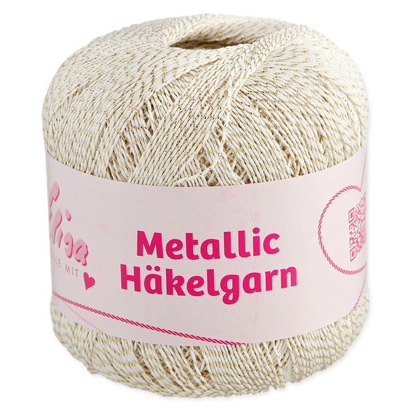 Elisa Metallic Häkelgarn metalisiert 50g 270m