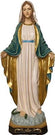 Madonna Immaculata weiss/blau/gold 100cm