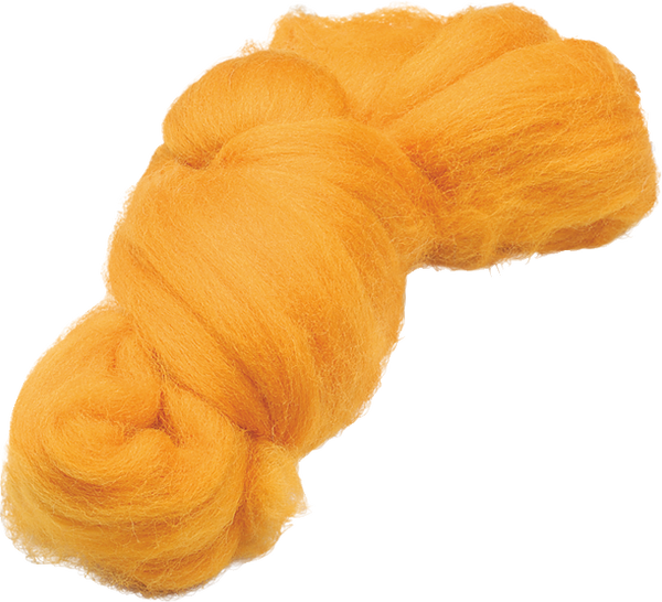 Märchenwolle Hermann Merino-Kammzug maisgelb 27mic 50g