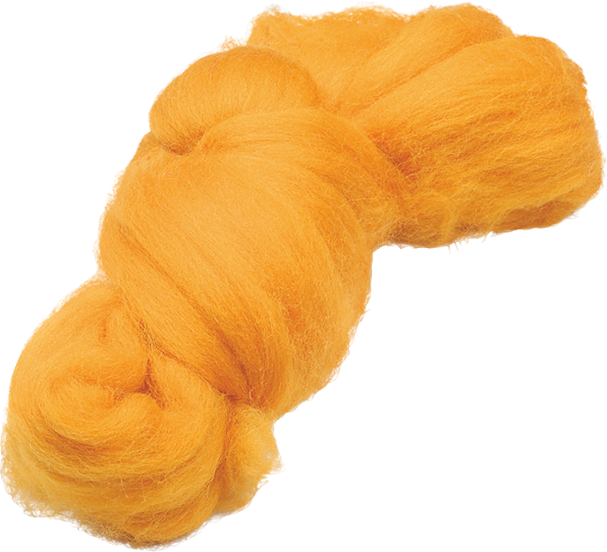 Märchenwolle Hermann Merino-Kammzug maisgelb 27mic 50g