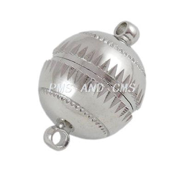 Magnetverschluss Kugel rund klein 6mm 5 Stück