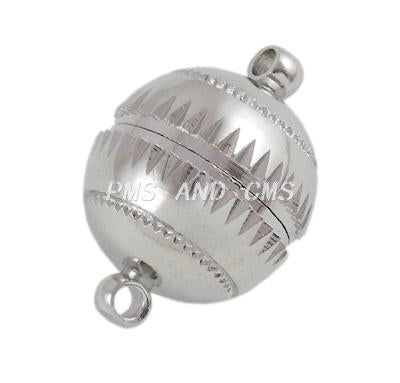 Magnetverschluss Kugel rund klein 6mm 5 Stück