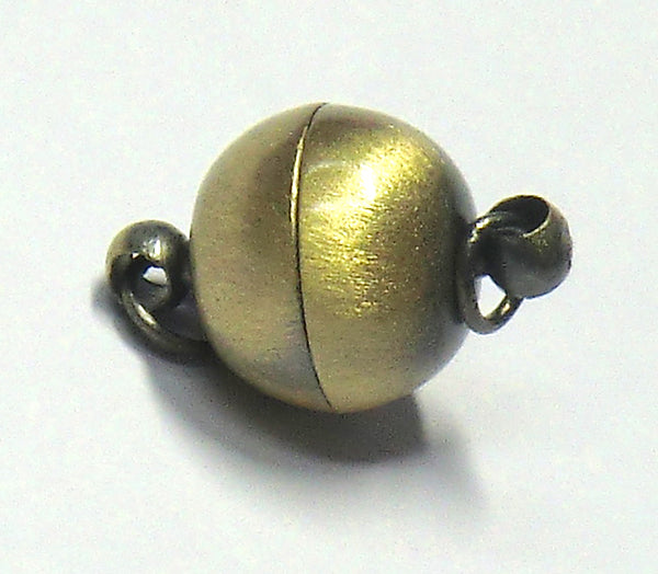 Magnetverschluss Kugel glatt 10mm