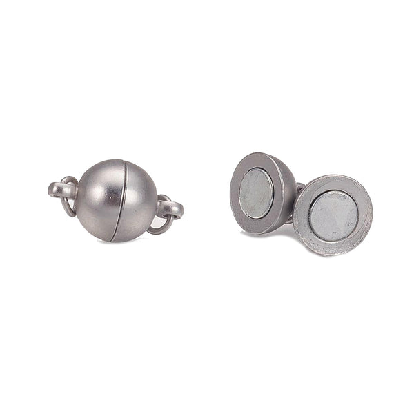 Magnetverschluss Kugel glatt 10mm