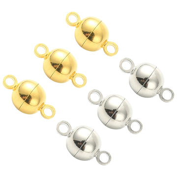 Magnetverschluss oval 11,5x6mm nickelfrei 1 Stück