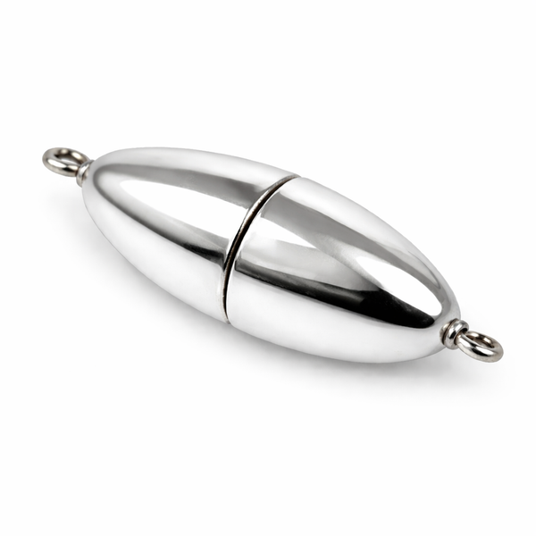 Powermagnet High Quality Magnetverschluss oval 32x14mm 1 Stück