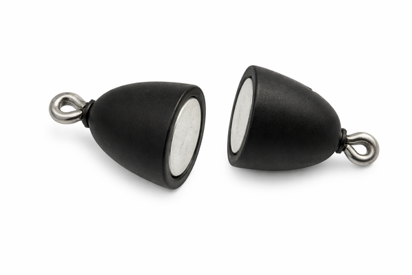 Magnetverschluss für Schmuck mit Ösen oval 25x11cm