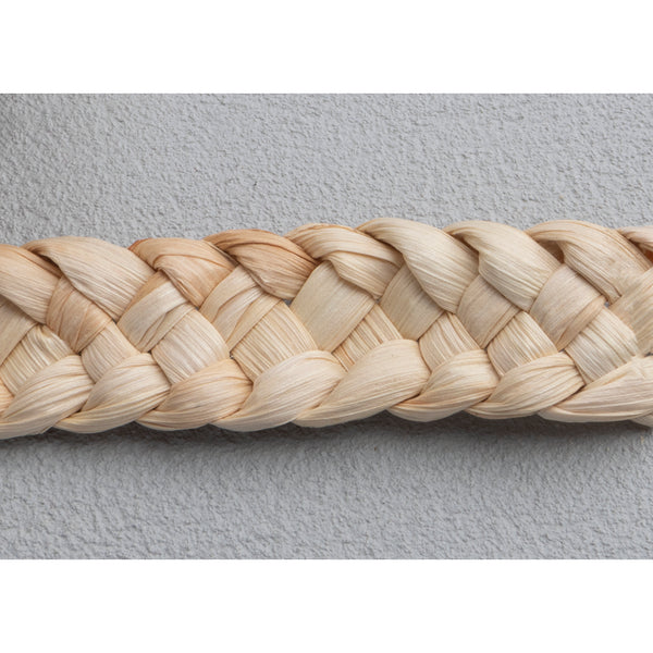 Maisblatt Band 5fach geflochten natur 2,5 cm breit 3m / Bündel 1Stück