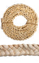 Maisblatt Band 5fach geflochten natur 2,5 cm breit 3m / Bündel 1Stück