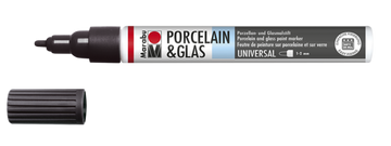 Marabu Porzellanfarbe Porcelain & Glas Painter 1-2 mm Spitze 1 Stück