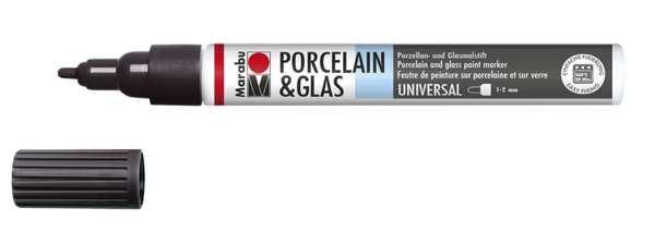 Marabu Porzellanfarbe Porcelain & Glas Painter 1-2 mm Spitze 1 Stück