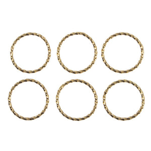 Metall-Ring gedreht Ø 20mm 6 Stück