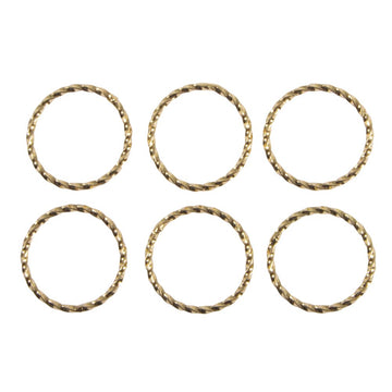 Metall-Ring gedreht Ø 20mm 6 Stück