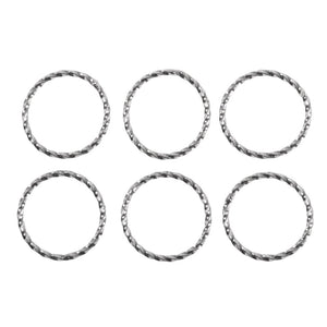 Metall-Ring gedreht Ø 20mm 6 Stück