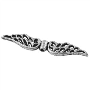 Metall - Engelflügel antik 32x6mm 10 Stück