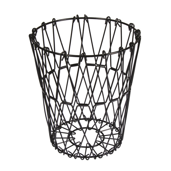 Metall Flexi Korb Lampenschirm faltbar schwarz beschichtet ø 32cm