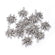 Metallanhänger Edelweiß antiksilber nickelfrei 21×16×2,5mm 1 Stück