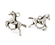 Metallanhänger Pferd antiksilber 14x19x4mm 1 Stück
