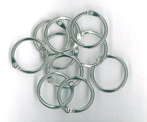 Metallringe zum Öffnen 25 mm 10 Stück