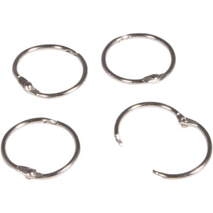 Metallringe zum Öffnen 25 mm 10 Stück