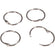 Metallringe zum Öffnen 25 mm 10 Stück