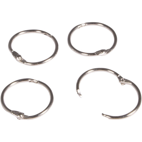 Metallringe zum Öffnen 25 mm 10 Stück