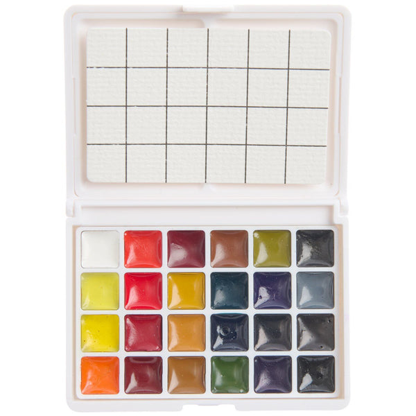 Mini Aquarellfarbkasten Klassik 24 Farben