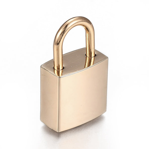 Mini-Bogenschloss mit Schlüssel golden 35x20x11mm 1 Stück
