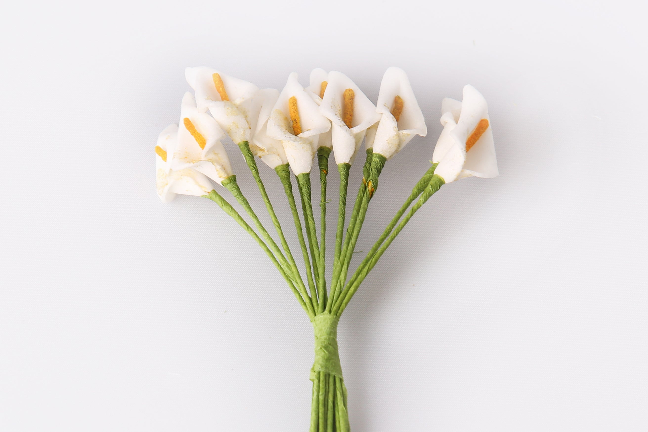 Mini-Calla Schaummaterial weiß 14mm 12 Stück/Bd