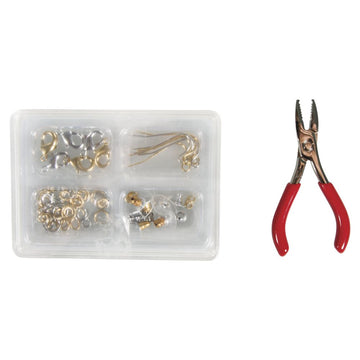 Mini-Schmuckset mit Zange 1 Zange + Zubehör SB-Blister