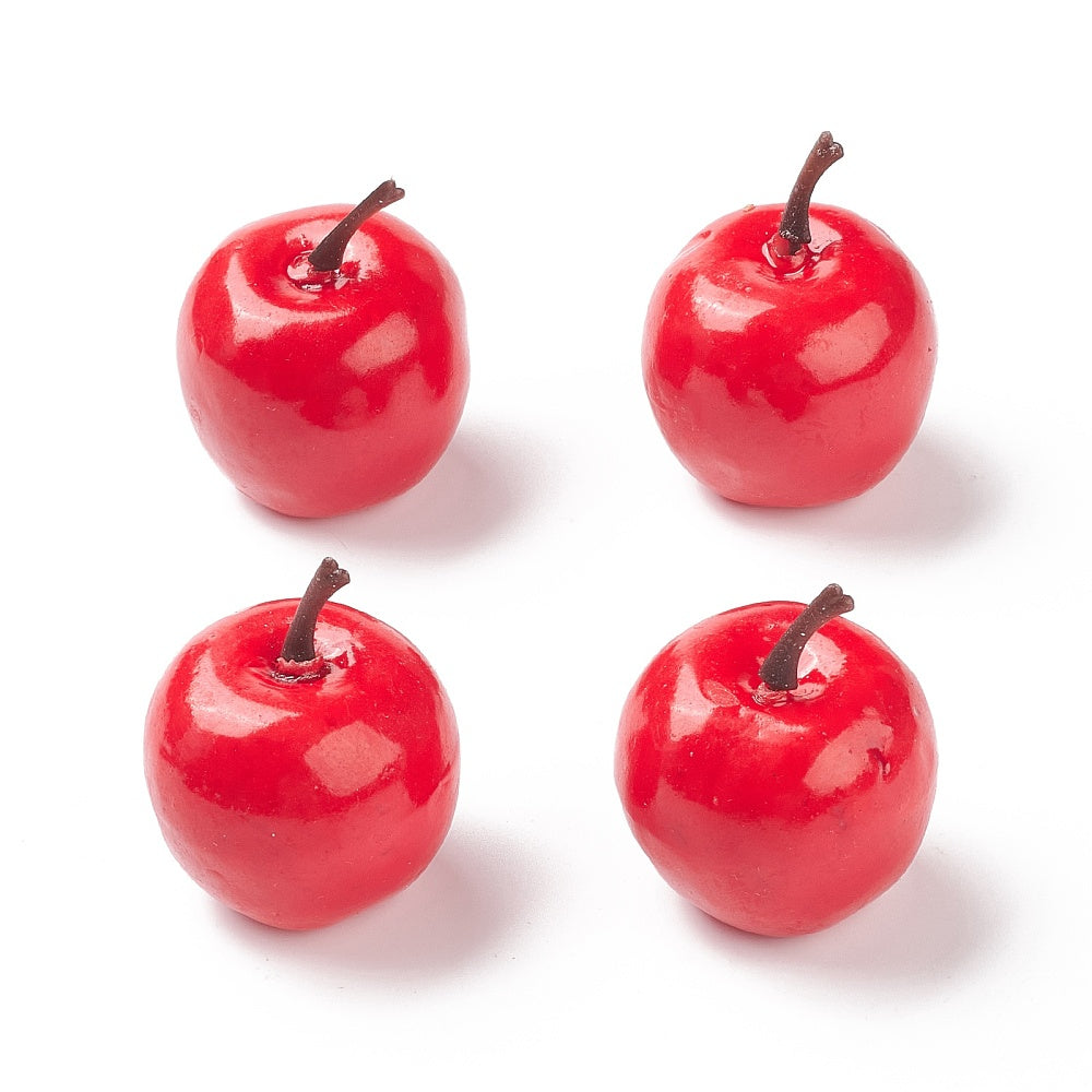 Mini-Äpfel rot 44x34,5 mm 6 Stk/Packung