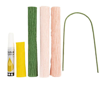 Mini Kreativ Set Krepppapier Pfingstrose Kreppanteil: 180 % 105 g