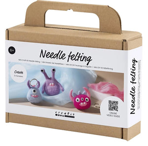 Mini Kreativ Set Nadelfilzen Monster