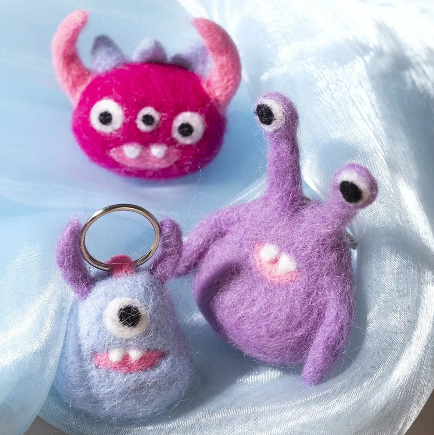 Mini Kreativ Set Nadelfilzen Monster