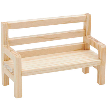 Rico Design Miniatur Bank 4,5x12x8cm