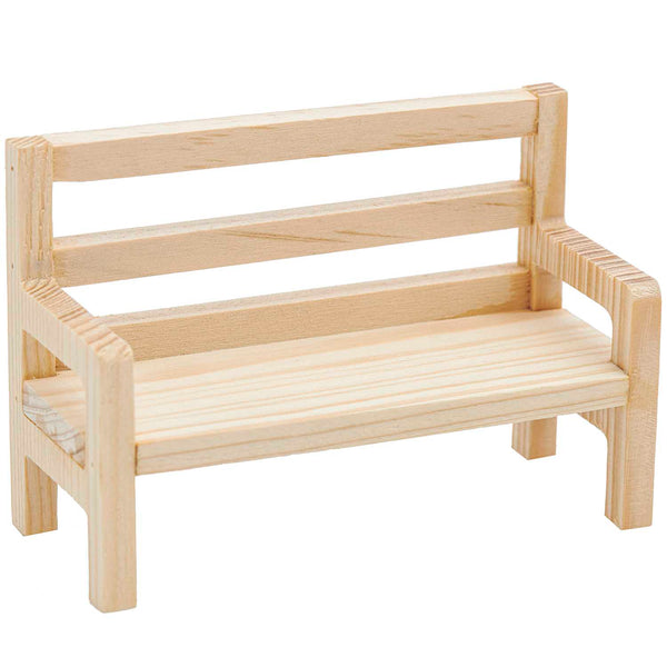 Rico Design Miniatur Bank 4,5x12x8cm