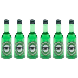 Miniatur-Bierflaschen, 6 Stück
