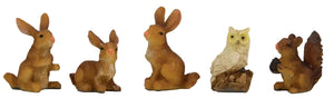 Miniatur Figuren Waldtiere Set 5 Stück