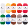Woll-Minis bunt mix 100% Baumwolle 10 Knäul á 10g / 27m