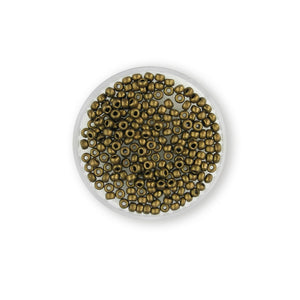 Miyuki Rocailles dorado matt metallic 2,5mm 4g