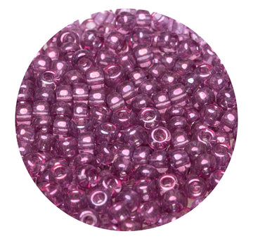 Miyuki Rocailles trans. Glanzviolett 2,5 mm 6g