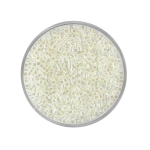 Miyuki Delica 11/0 pearl white 2mm 9g/Dose
