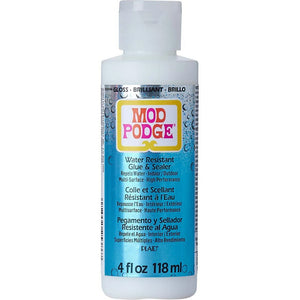 Mod Podge Water Resistant Glue Sealer glänzend transparent 118ml