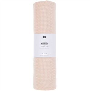 Mönchstoff puder 4,6 Stiche/50x140cm 100% Baumwolle
