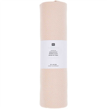Mönchstoff puder 4,6 Stiche/50x140cm 100% Baumwolle