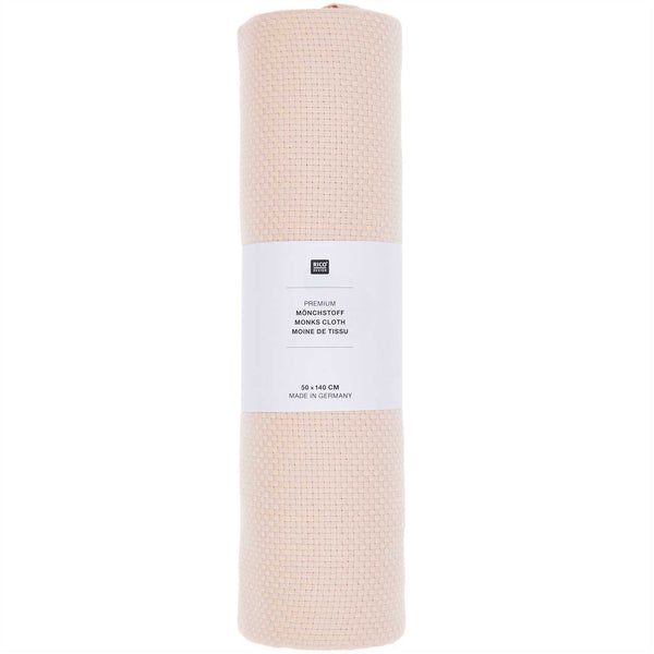 Mönchstoff puder 4,6 Stiche/50x140cm 100% Baumwolle